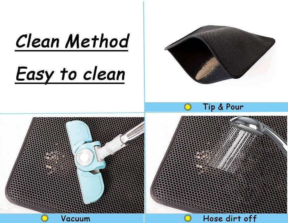 Waterproof Pet Cat Litter Mat Trapping