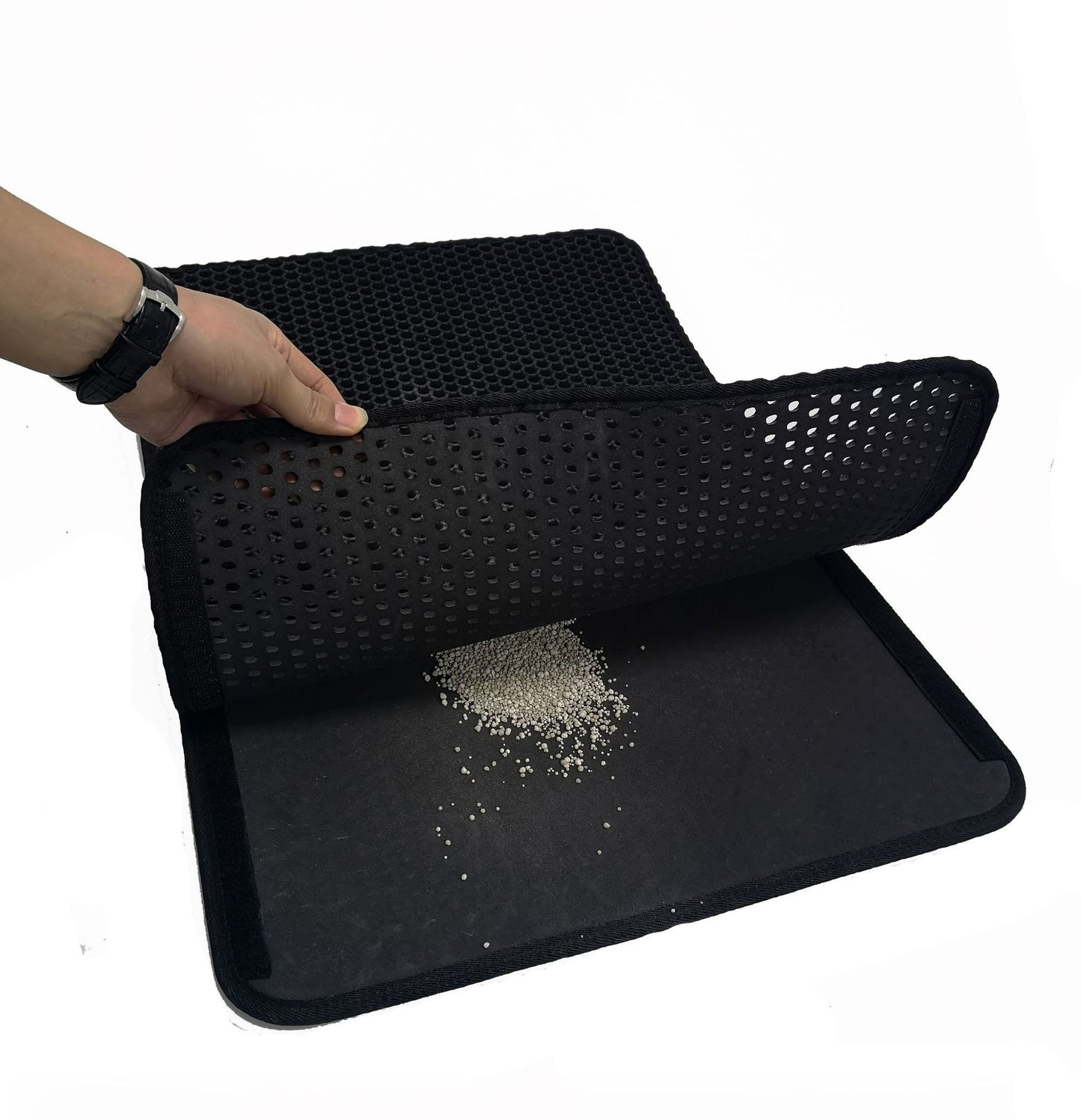 Waterproof Pet Cat Litter Mat Trapping