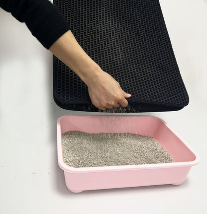 Waterproof Pet Cat Litter Mat Trapping