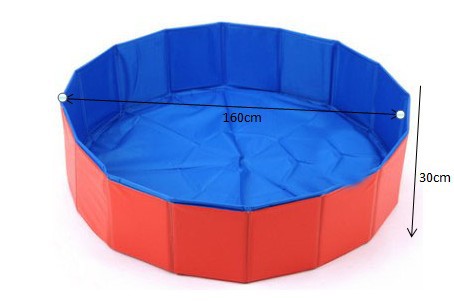 Durable pet bath tub portable dog bath swimming pool