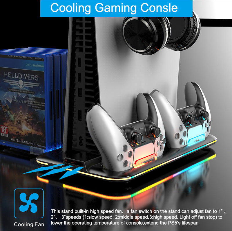 PS5 multi-function Cooling Base